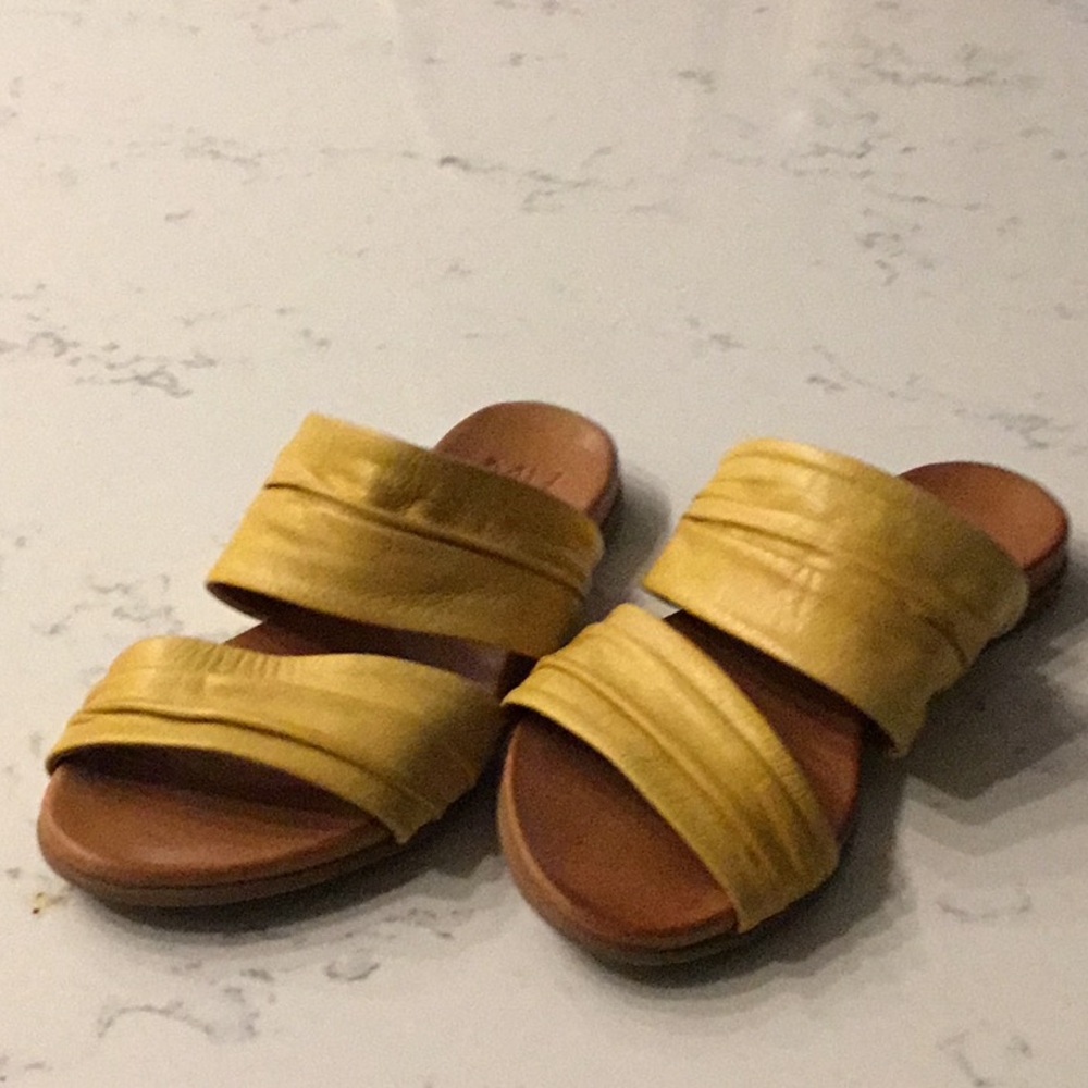 Great summer leather slides